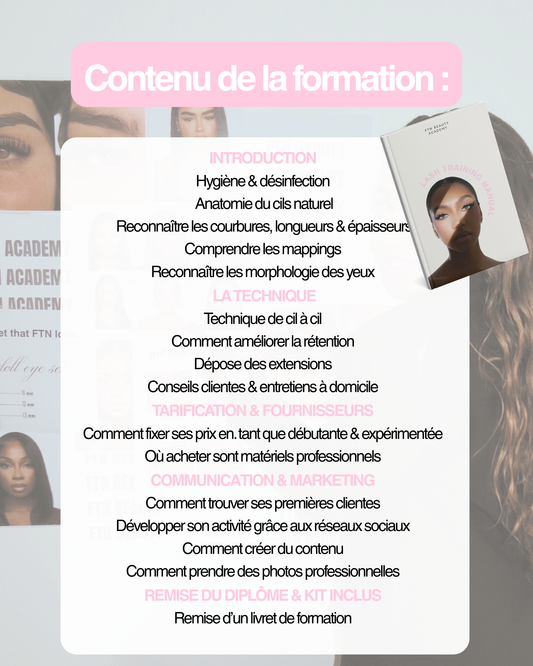 FORMATION EXTENSIONS DE CILS  "CIL À CIL"