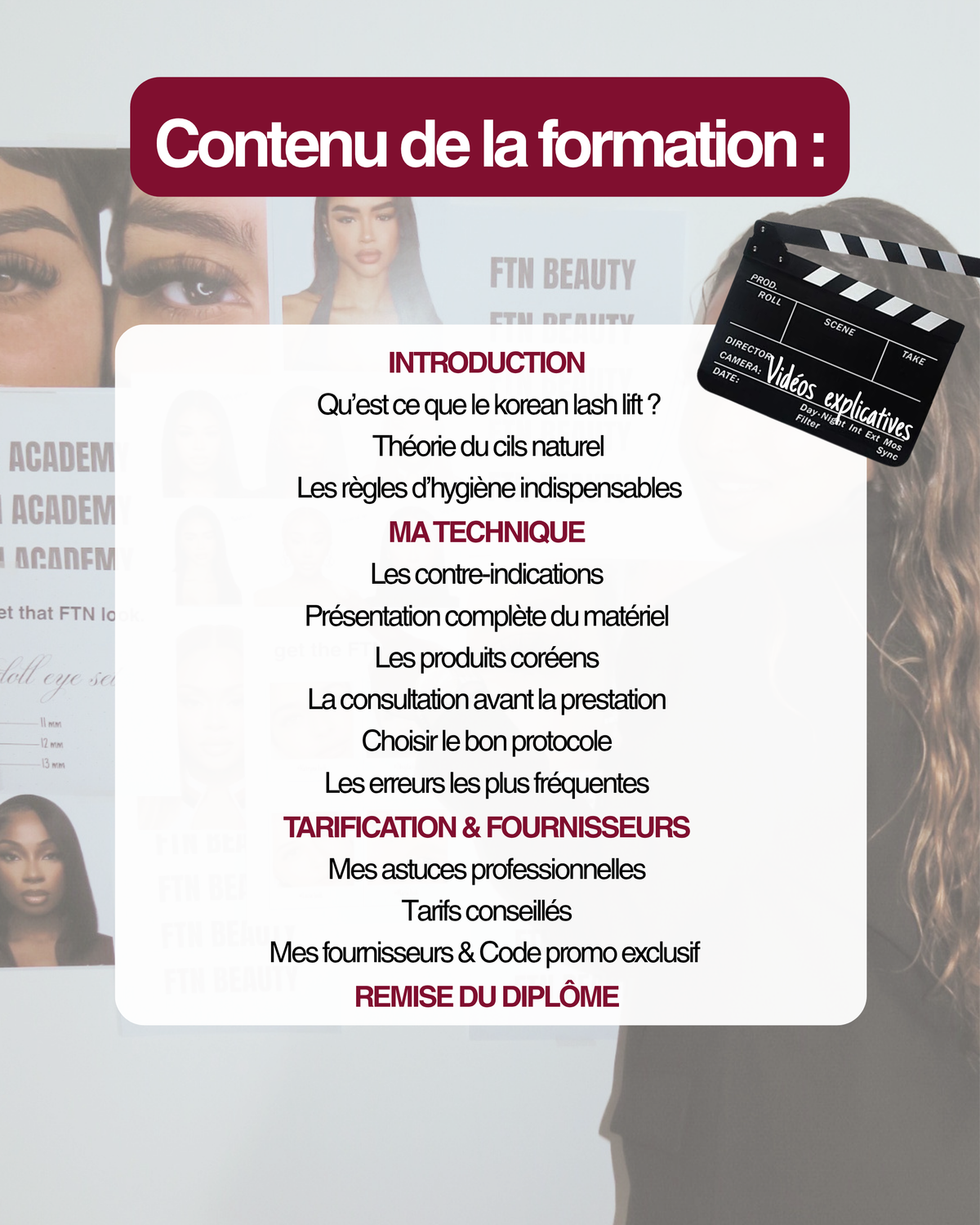 FORMATION DIGITALE "BROWLIFT, RESTRUCTURATION, TEINTURE HYBRIDE ET ÉPILATION"